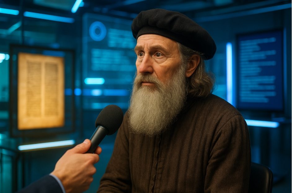 Johannes Gutenberg im FutureLab Interview