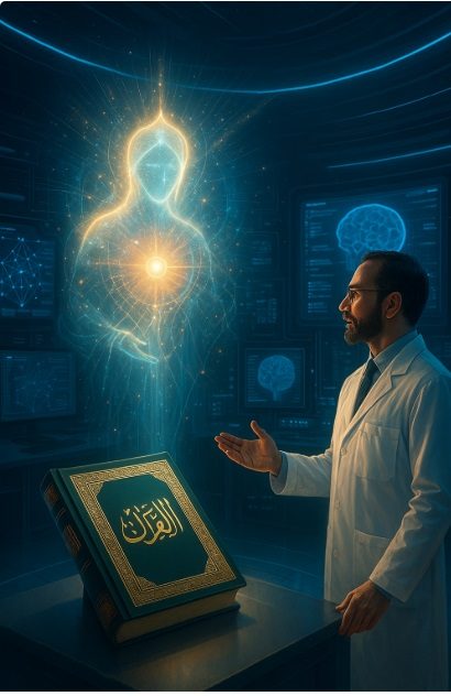 Der Koran im FutureLab – kalligrafisches Licht und digitale Rezitation als Zeichen der Einheit Gottes